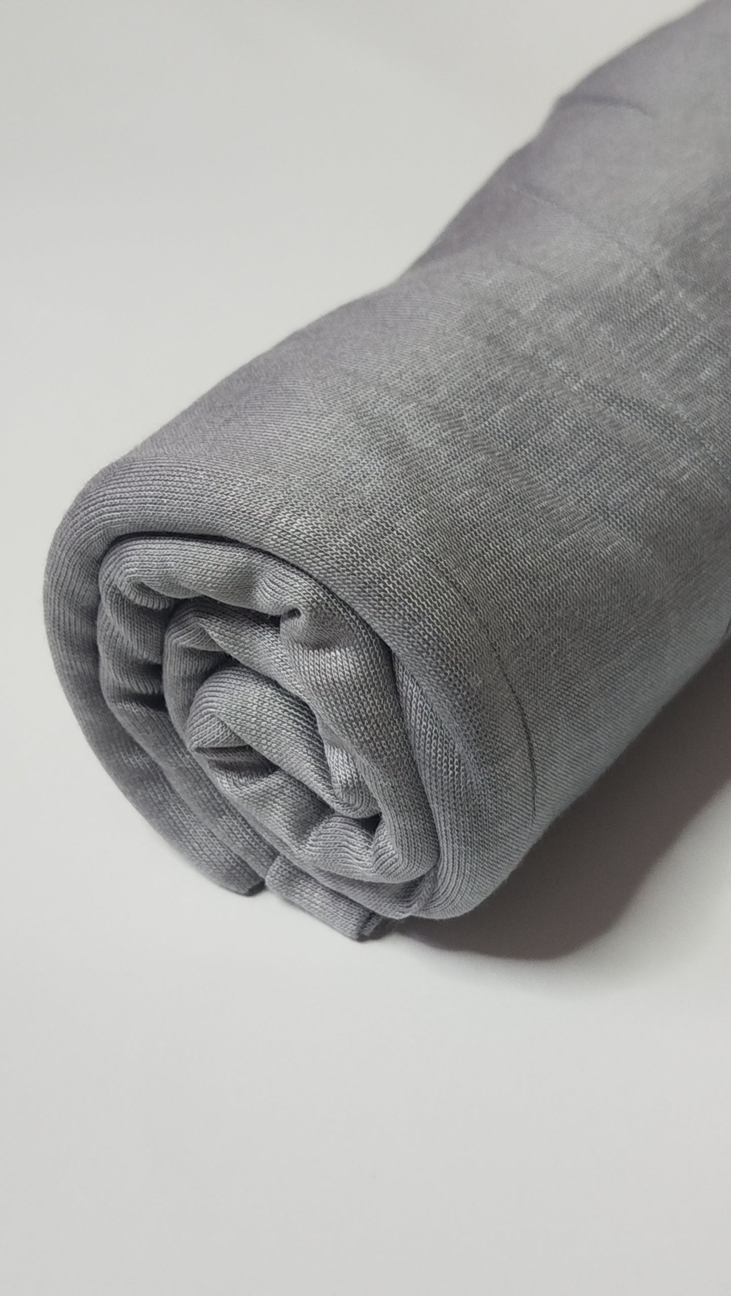 Steel Grey: Plain Jersey Hijab