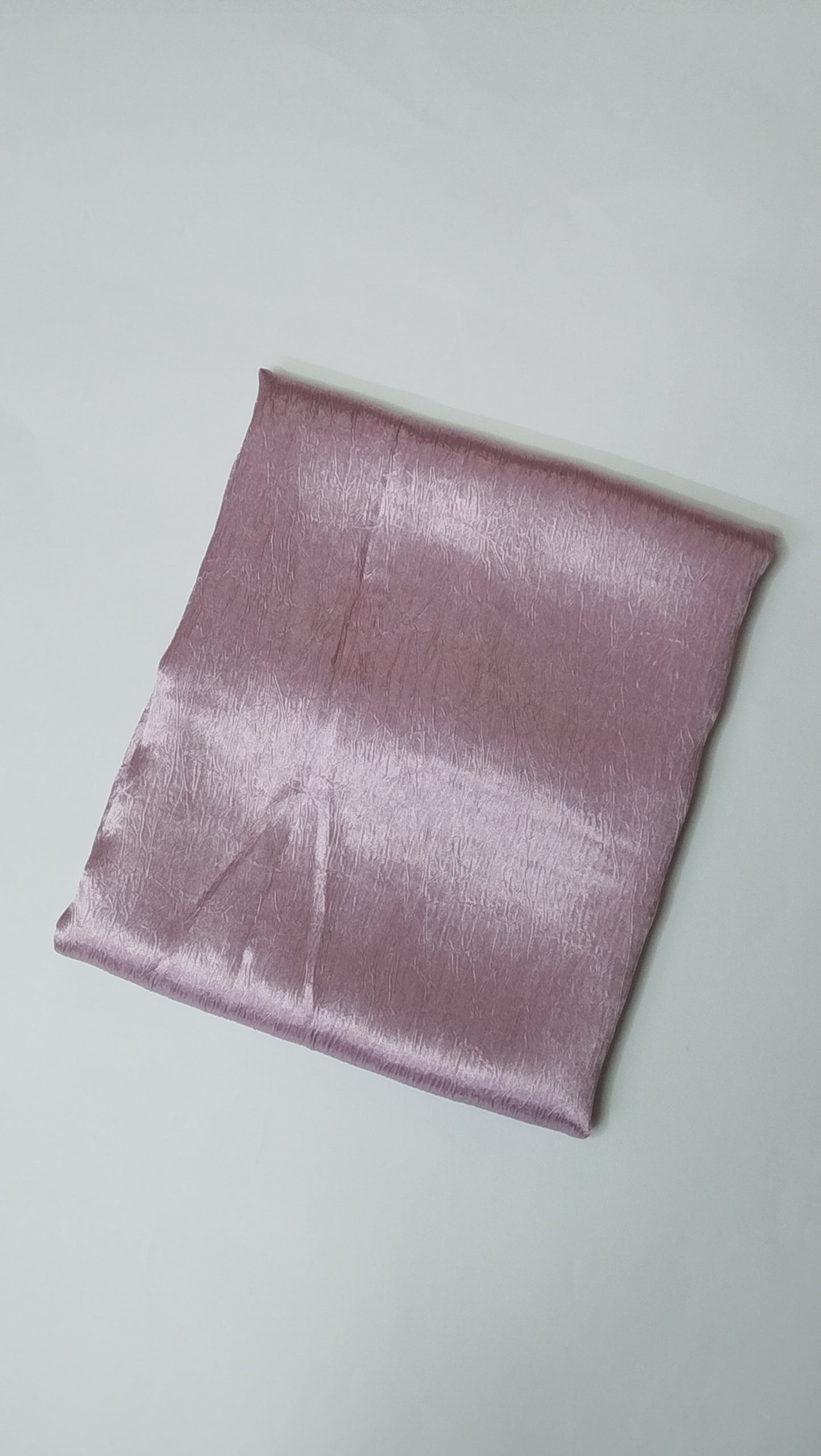 Blush Orchid: Crinkle Silk Hijab