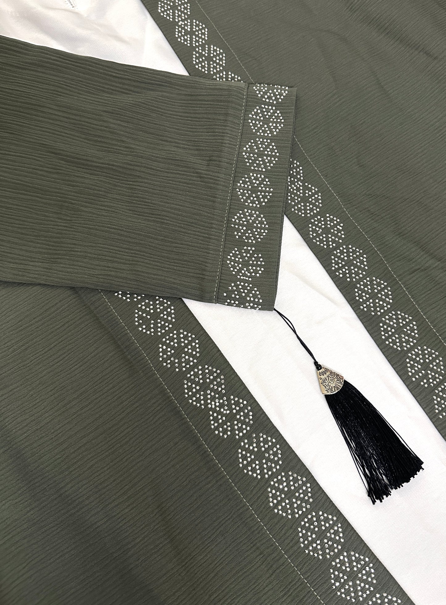 Olive Grace Coat Abaya