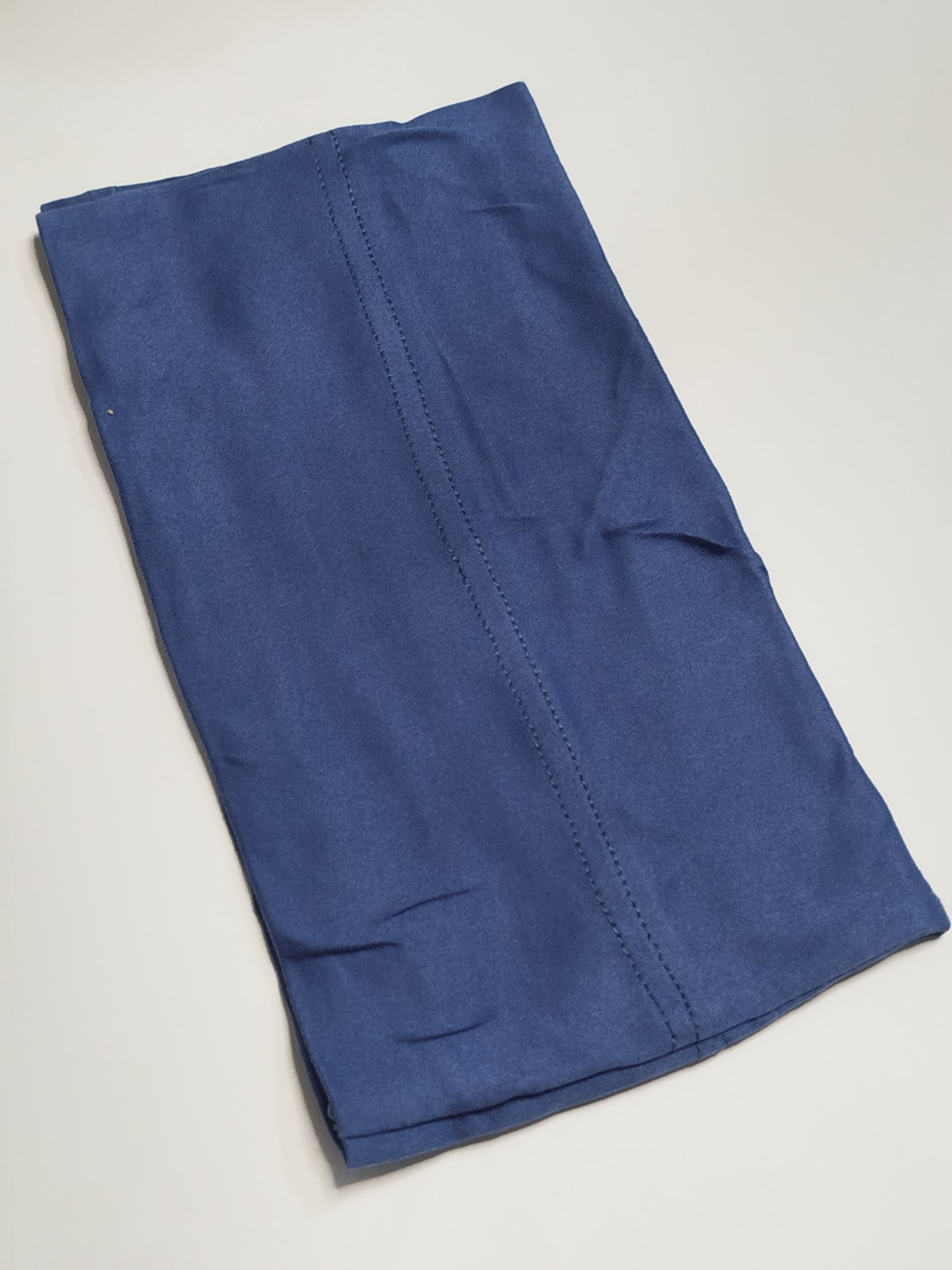 Steel Blue: Jersey Hijab With Matching Cap