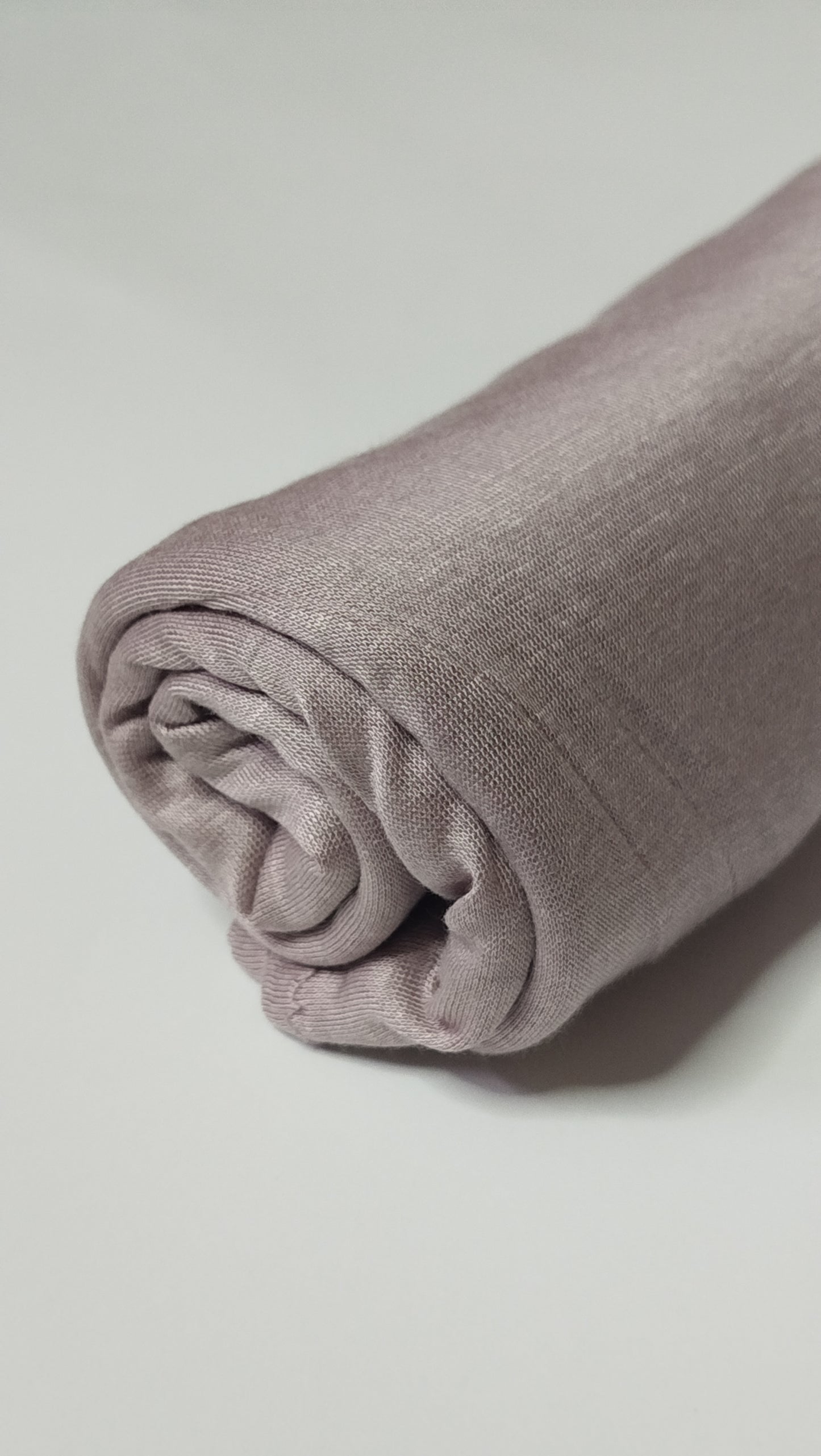 Soft Mauve: Plain Jersey Hijab