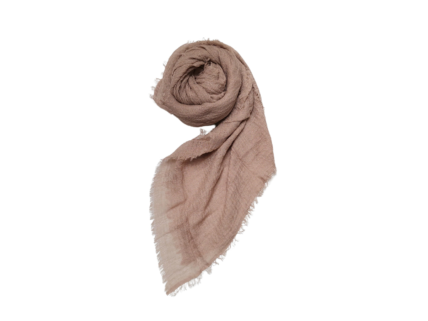 Crimps Hijab - Light Beige