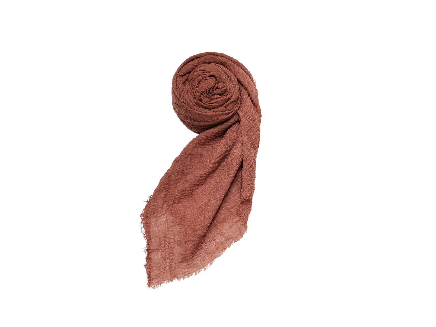 Crimps Hijab - Dusty Coral