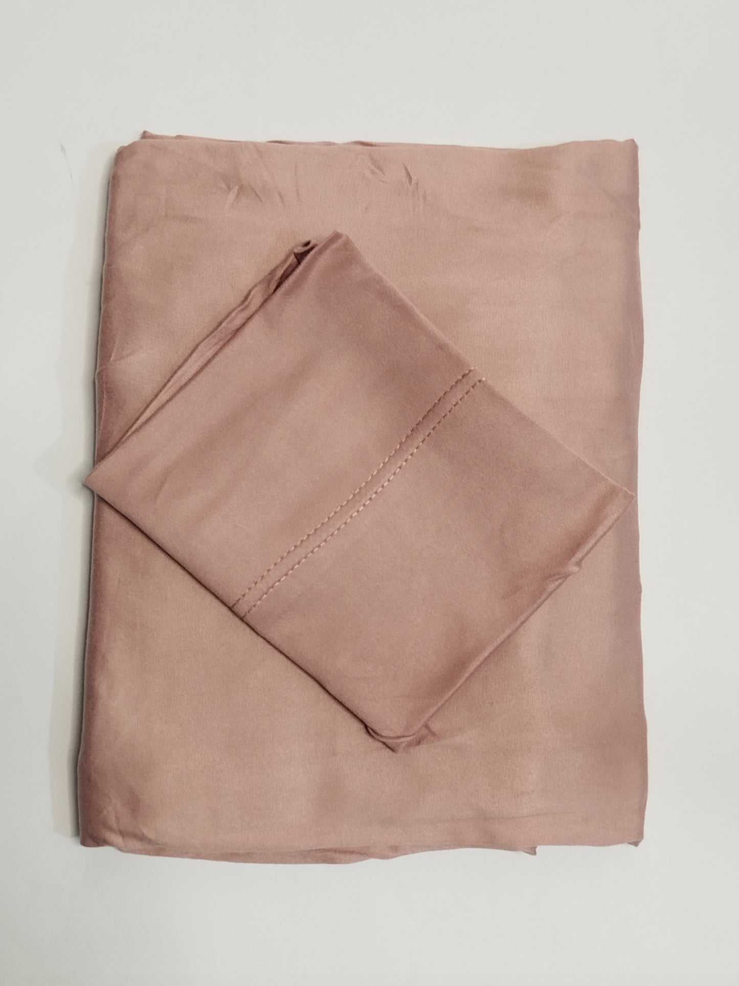 Blush Pink: Jersey Hijab With Matching Cap