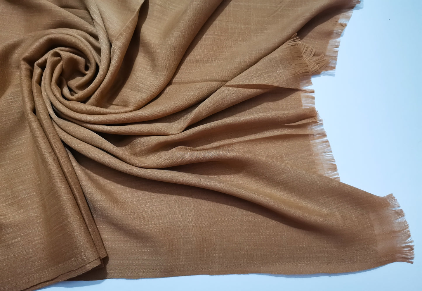 Turkish Lawn Hijab - Caramel Brown