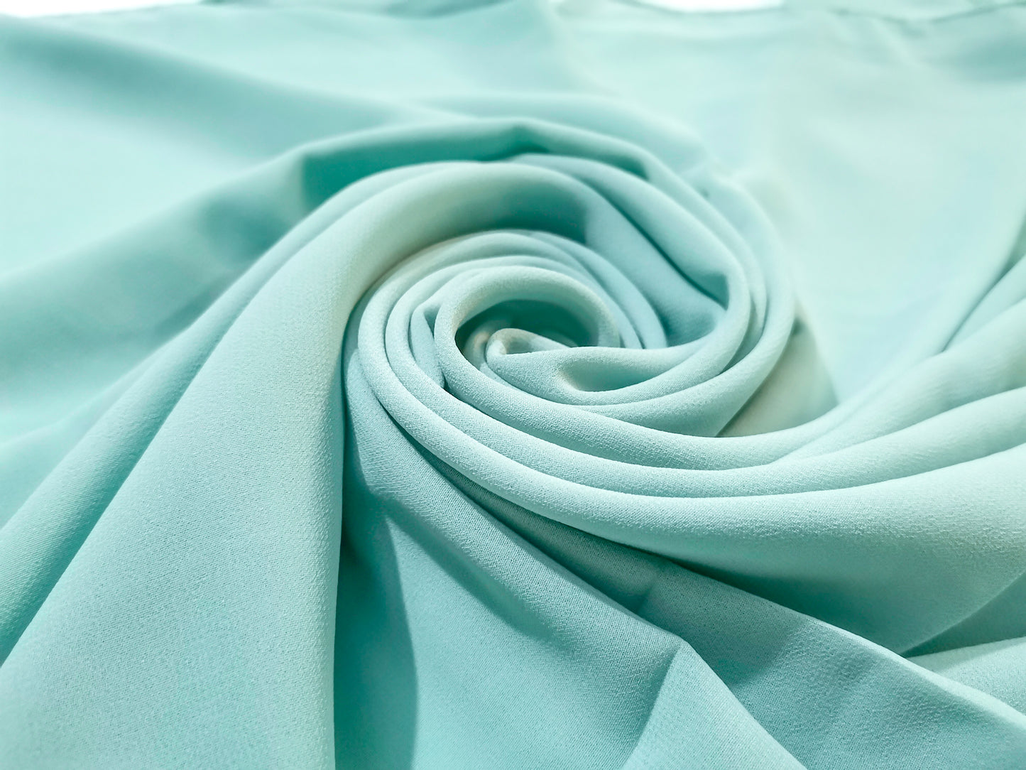 Georgette Hijab - Mint Green