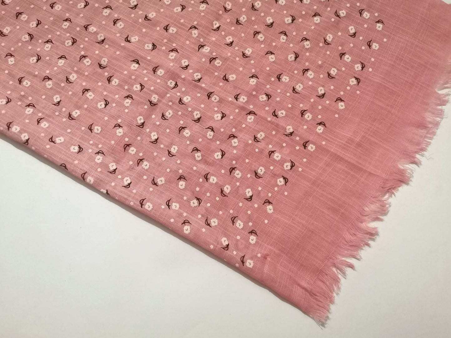 Block Print Hijab - Pink