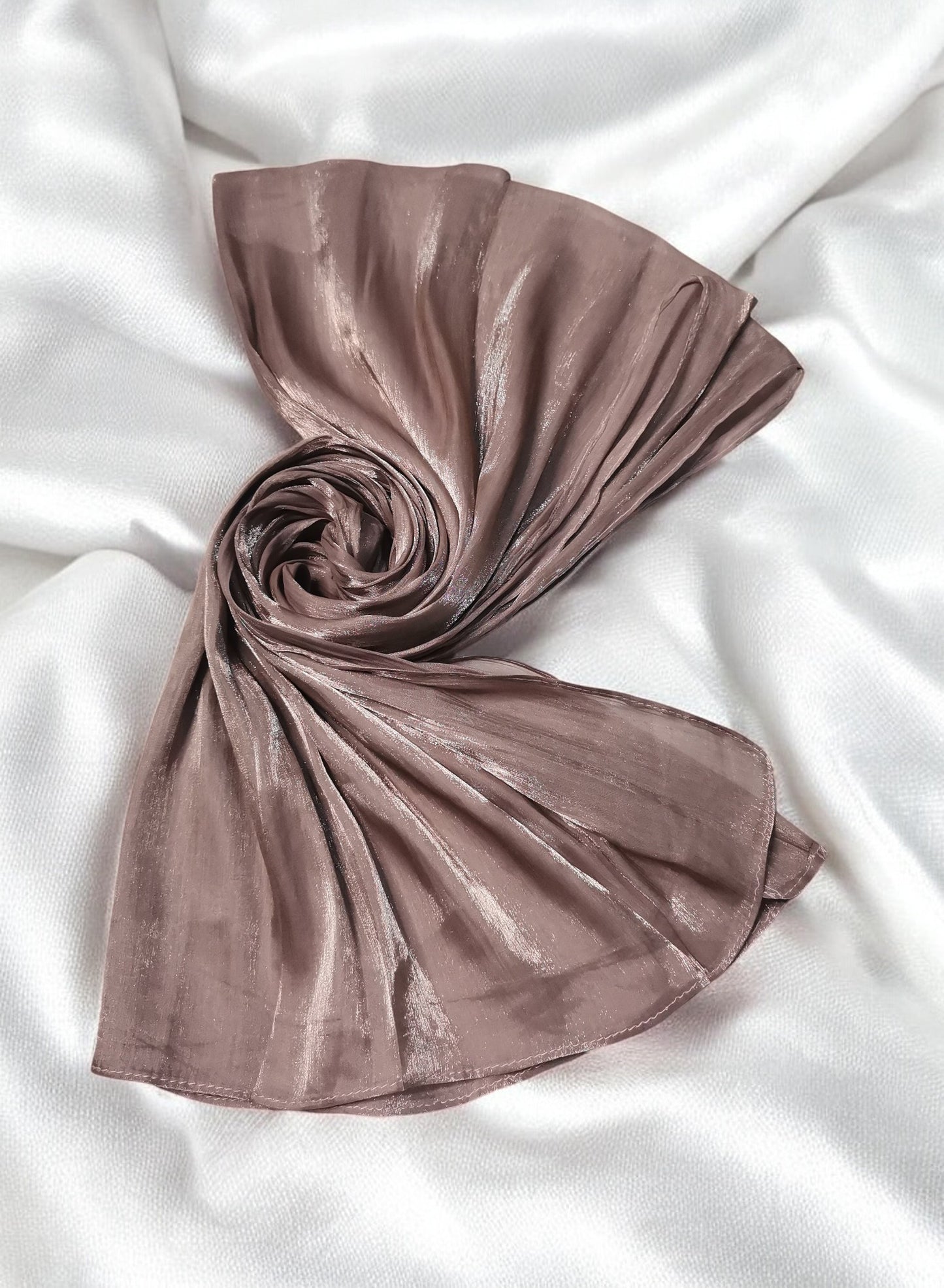 Organza Hijab - Dusty Rose