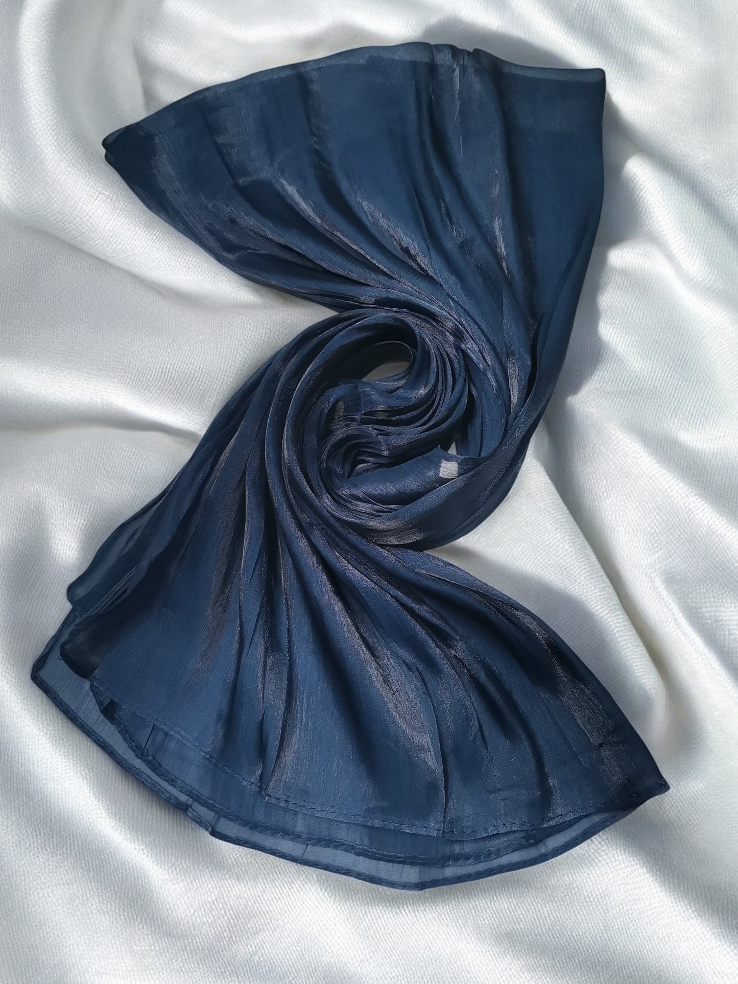 Organza Hijab - Royal Blue