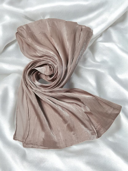 Organza Hijab - Sandstone Beige