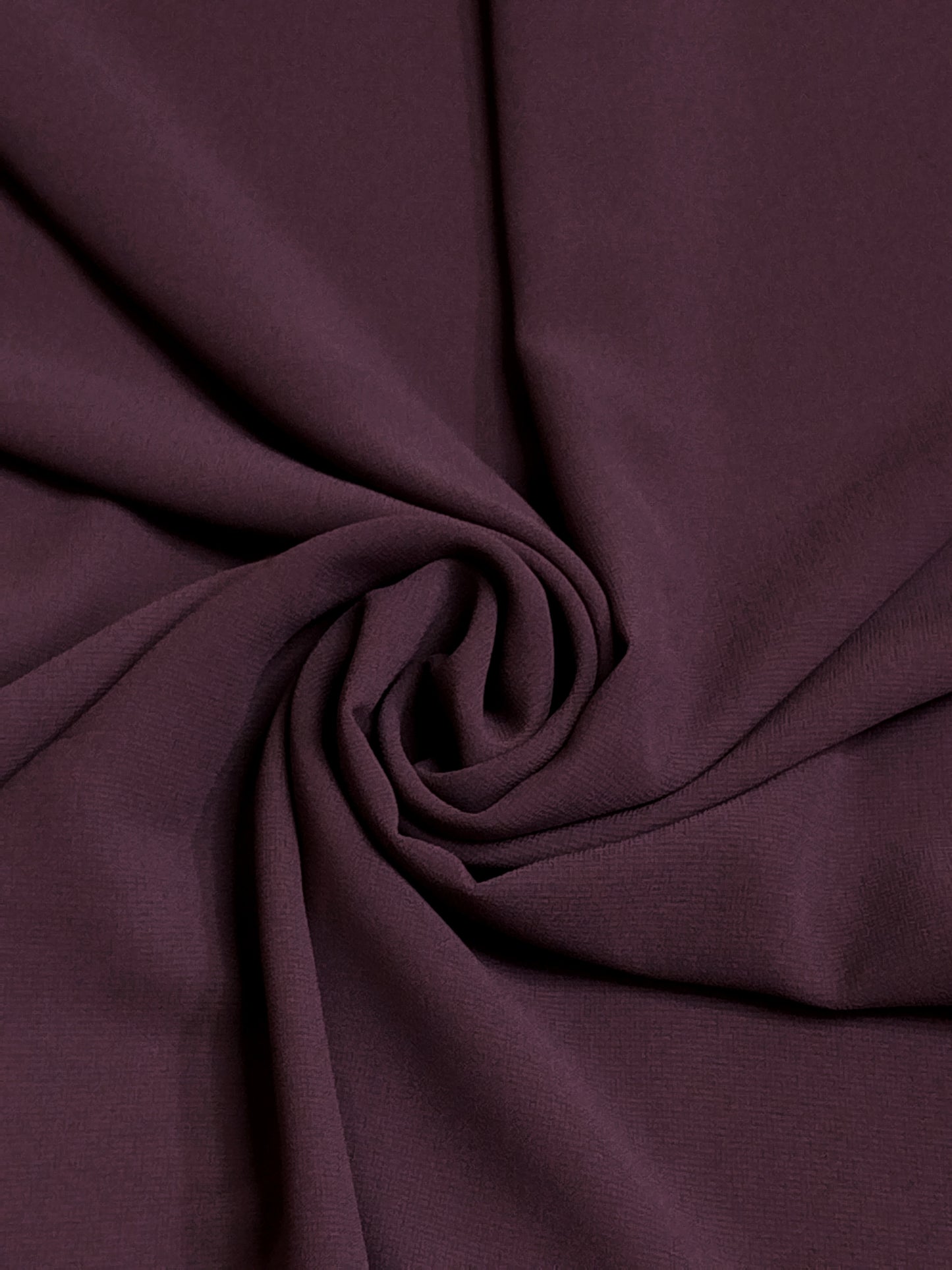 Georgette Hijab - Plum Velvet