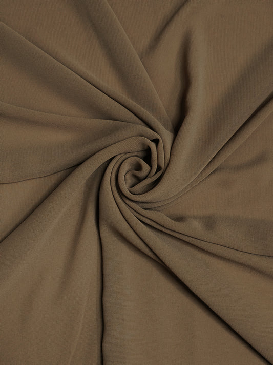 Georgette Hijab - Cocoa Beige