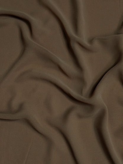 Georgette Hijab - Cocoa Beige