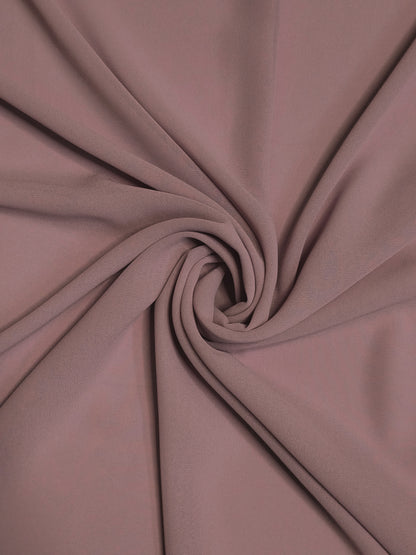 Georgette Hijab - Dusty Mauve