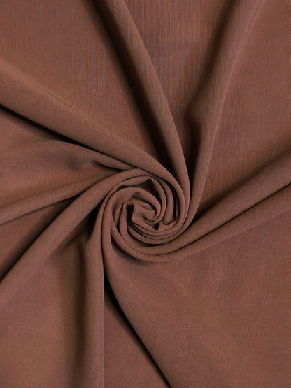 Georgette Hijab - Mocha Brown