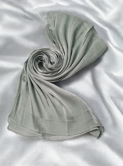 Organza Hijab - Silver Dust