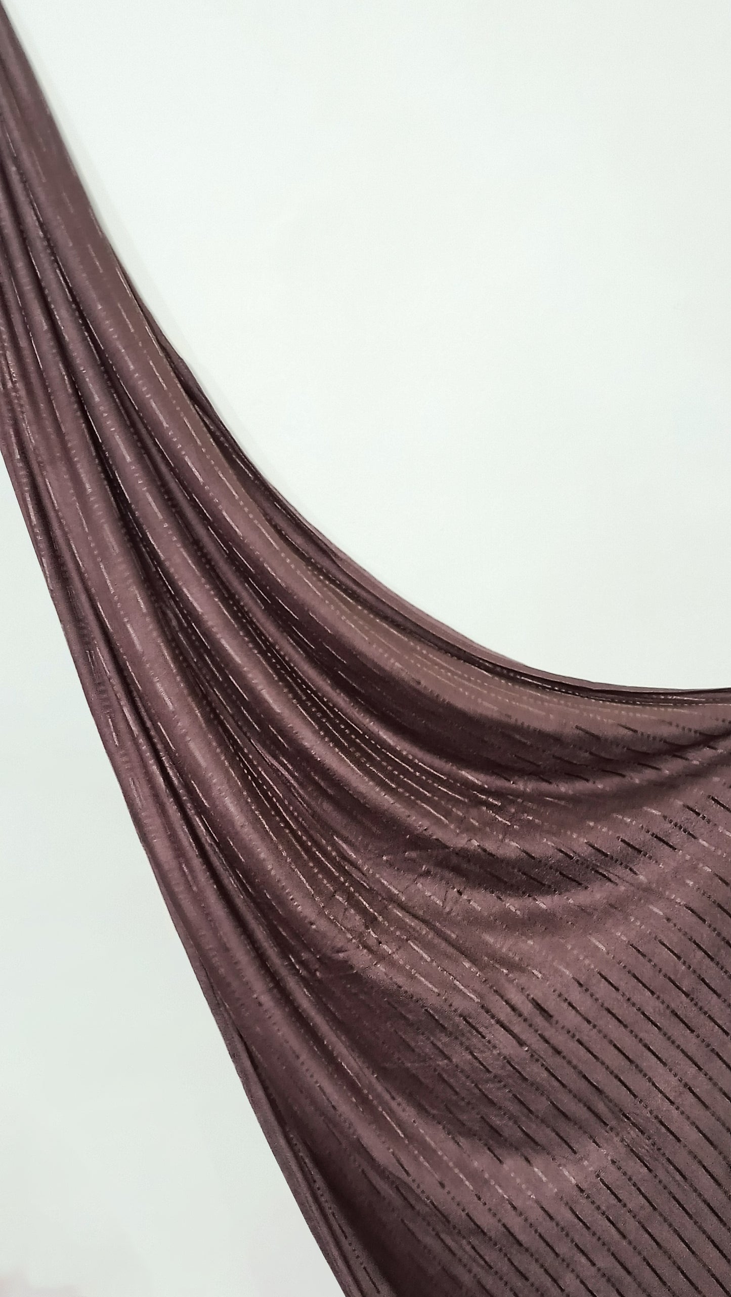 Textured Jersey Hijab - Rosewood Brown