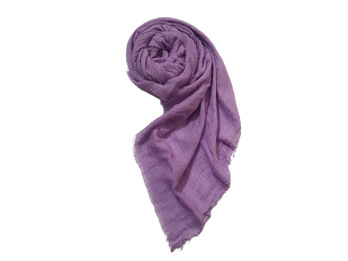 Crimps Hijab - Lavender Purple