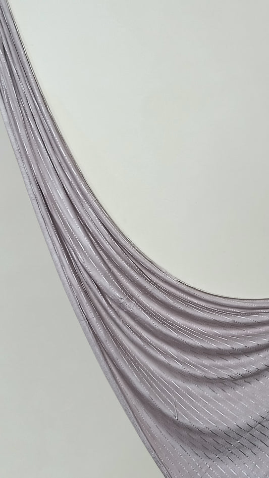 Textured Jersey Hijab - Lavender Grey