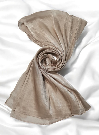 Organza Hijab - Cocoa Brown