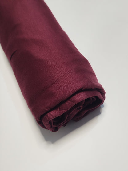 Maroon Red: Jersey Hijab With Matching Cap