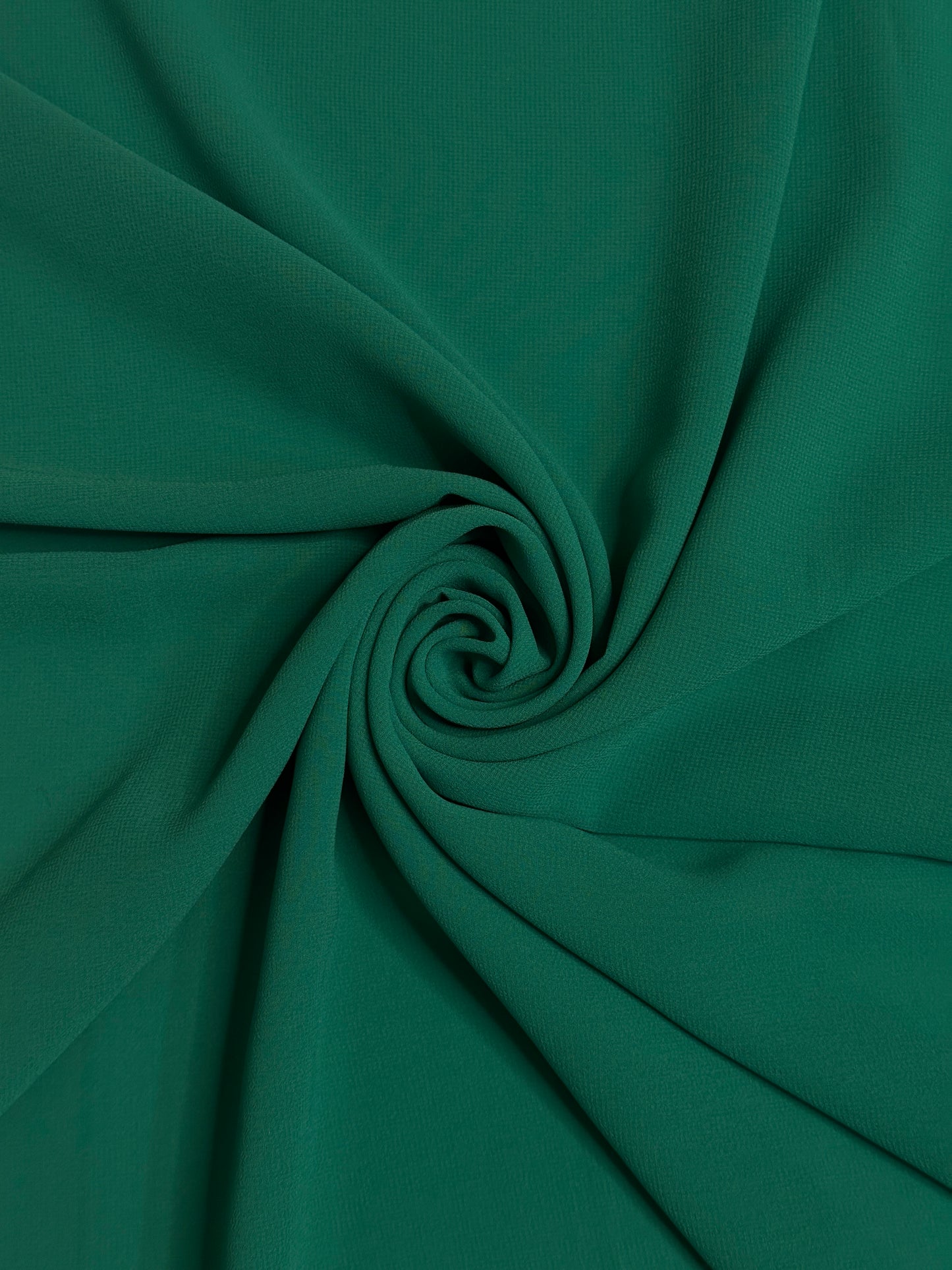 Georgette Hijab - Emerald Green