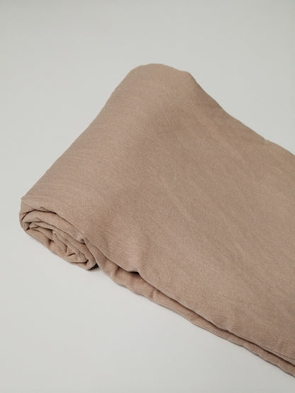 Textured Cotton Hijab: Vintage Blush