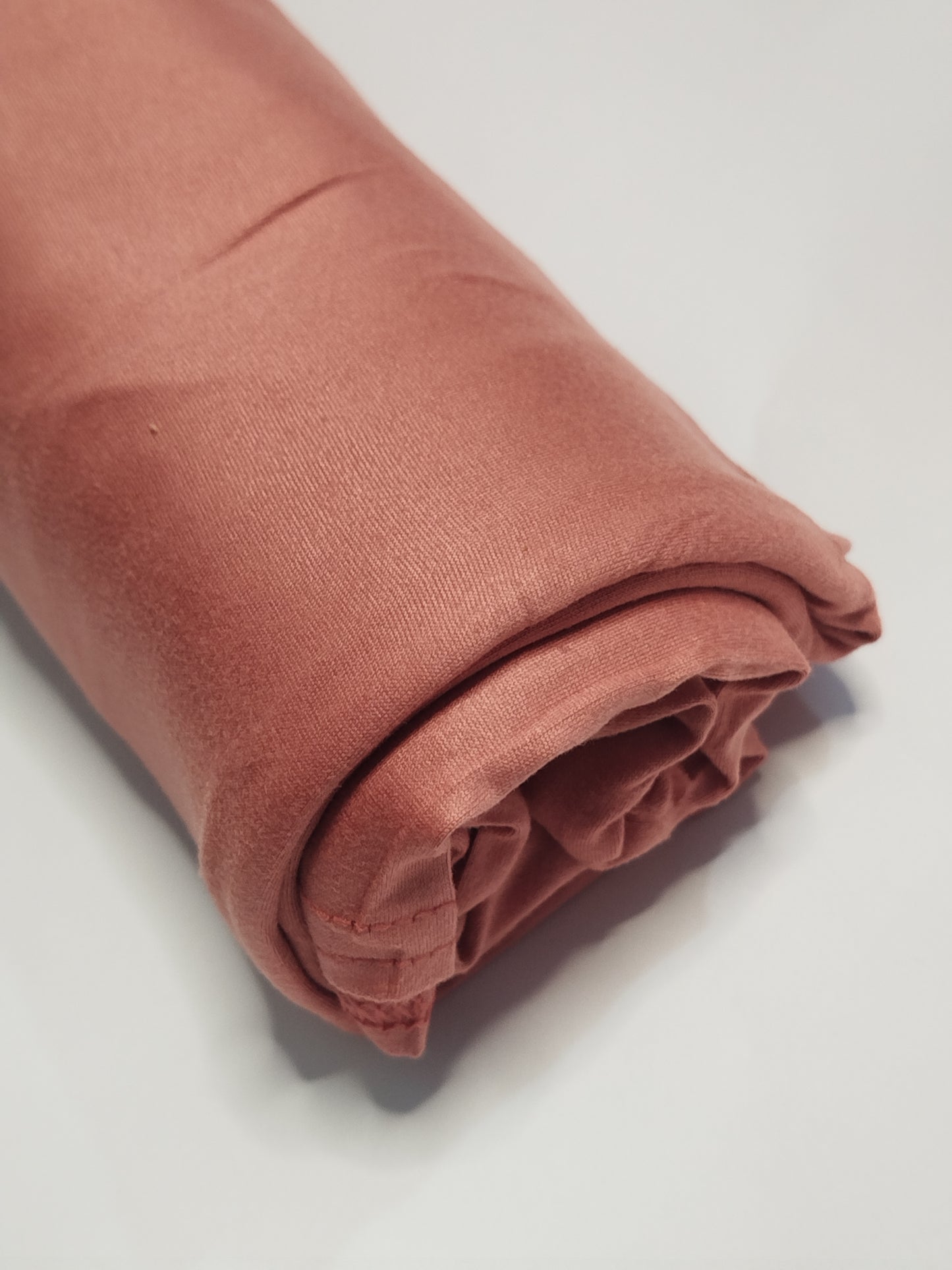 Peach Rose: Jersey Hijab With Matching Cap