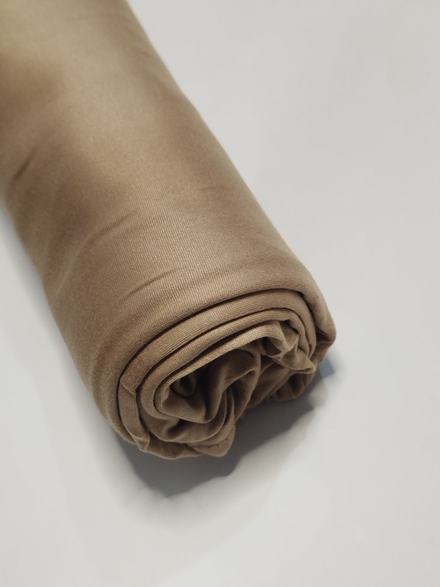 Golden Beige: Jersey Hijab With Matching Cap