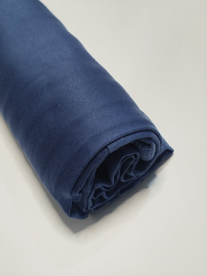 Steel Blue: Jersey Hijab With Matching Cap