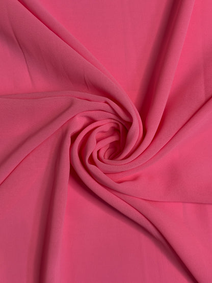 Georgette Hijab - Candy Pink