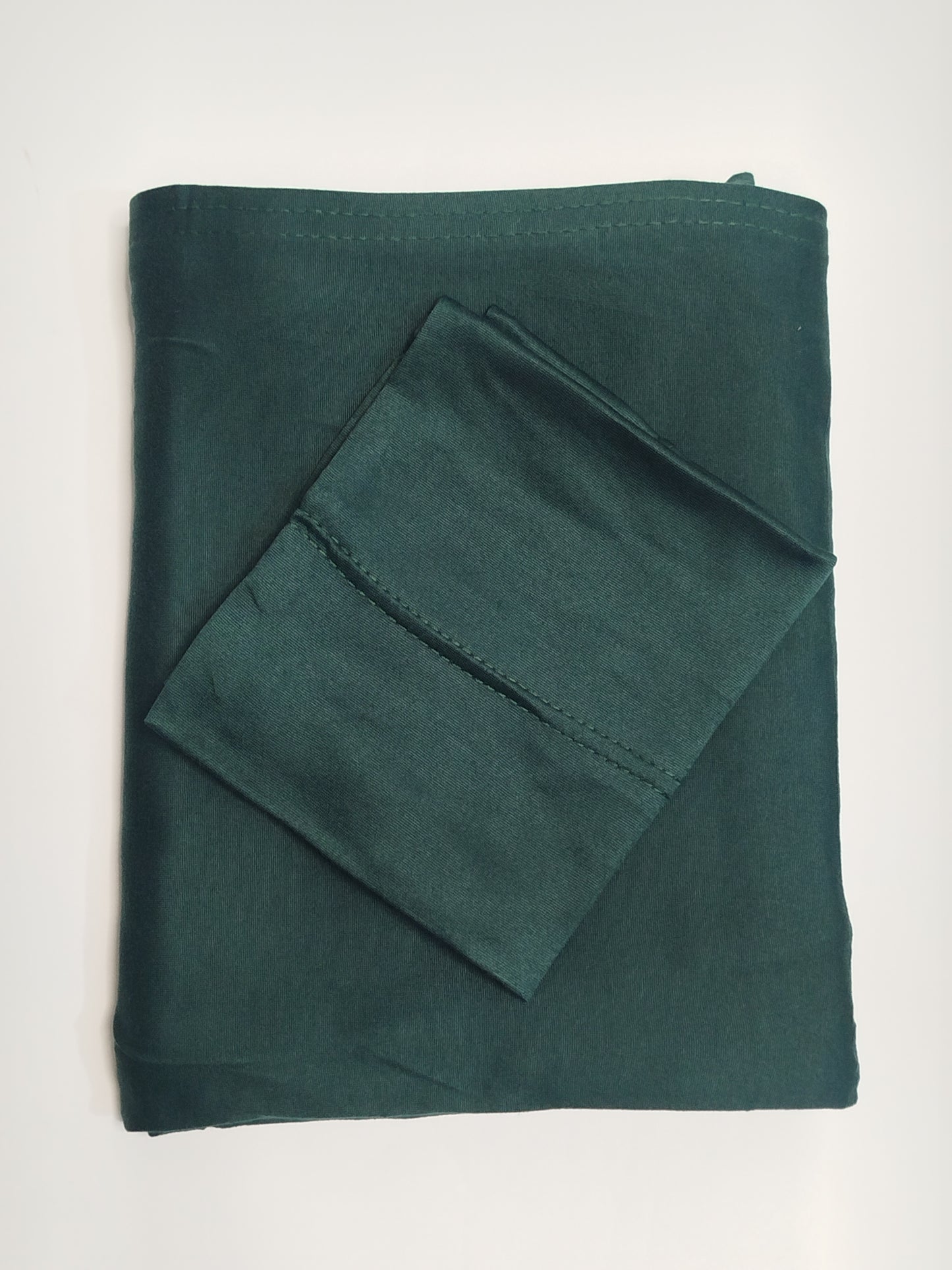 Emerald Green: Jersey Hijab With Matching Cap