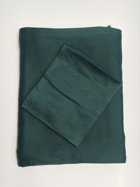 Emerald Green: Jersey Hijab With Matching Cap