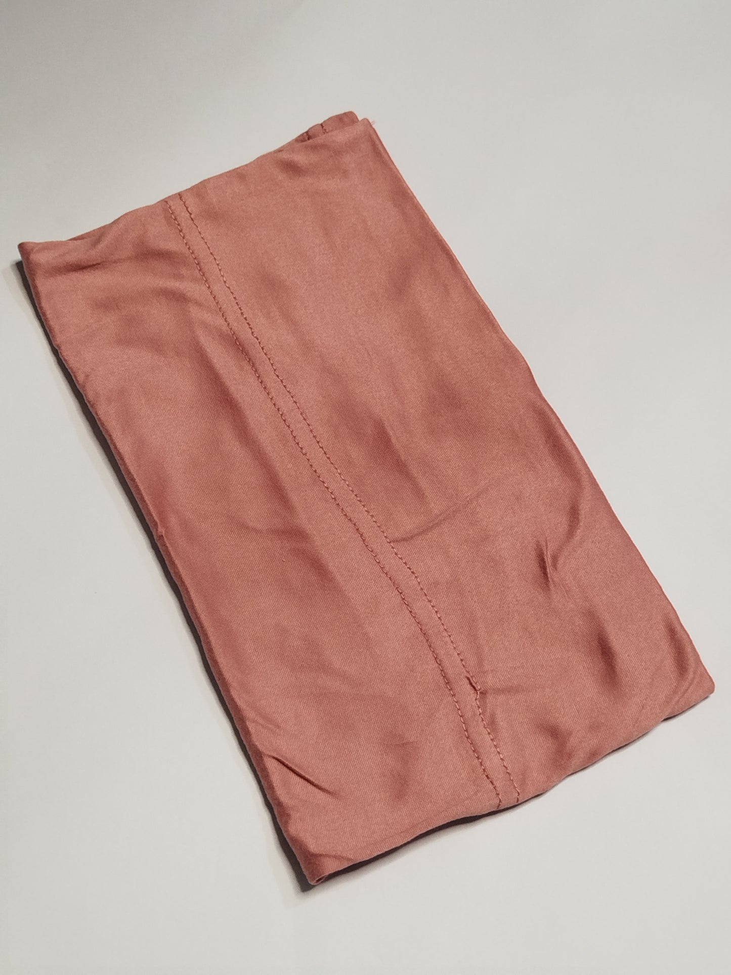 Peach Rose: Jersey Hijab With Matching Cap