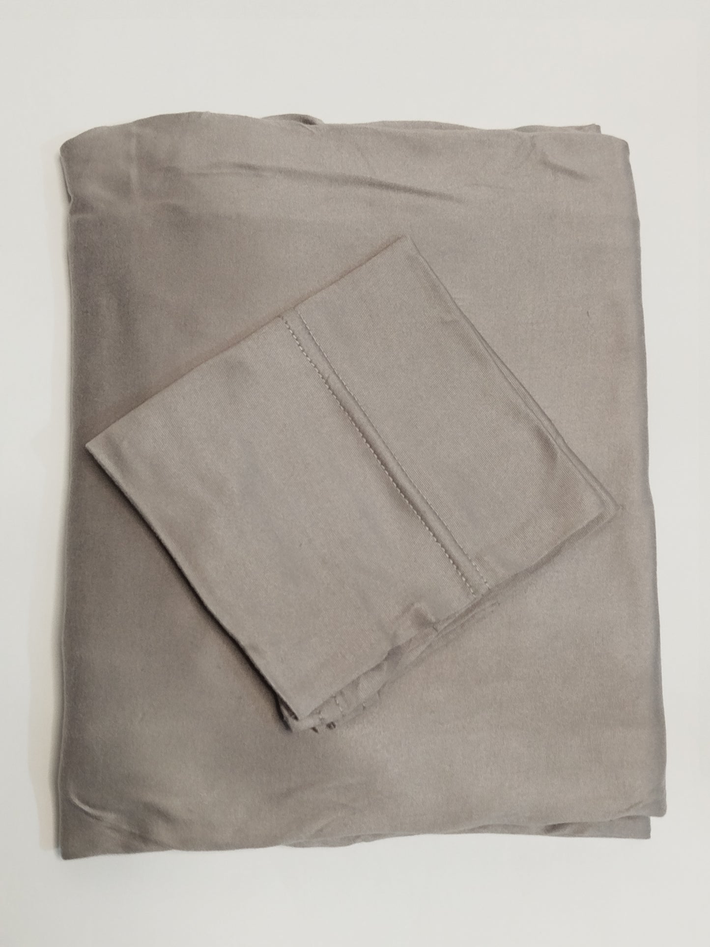 Ash Grey: Jersey Hijab With Matching Cap