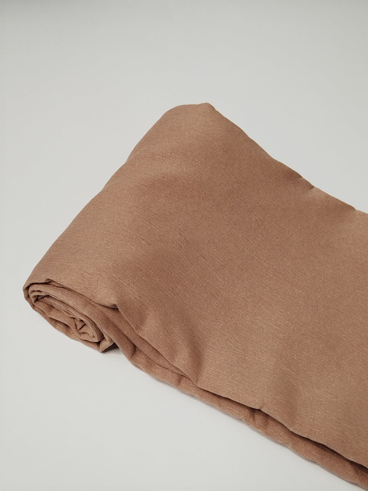 Textured Cotton Hijab: Rosewood