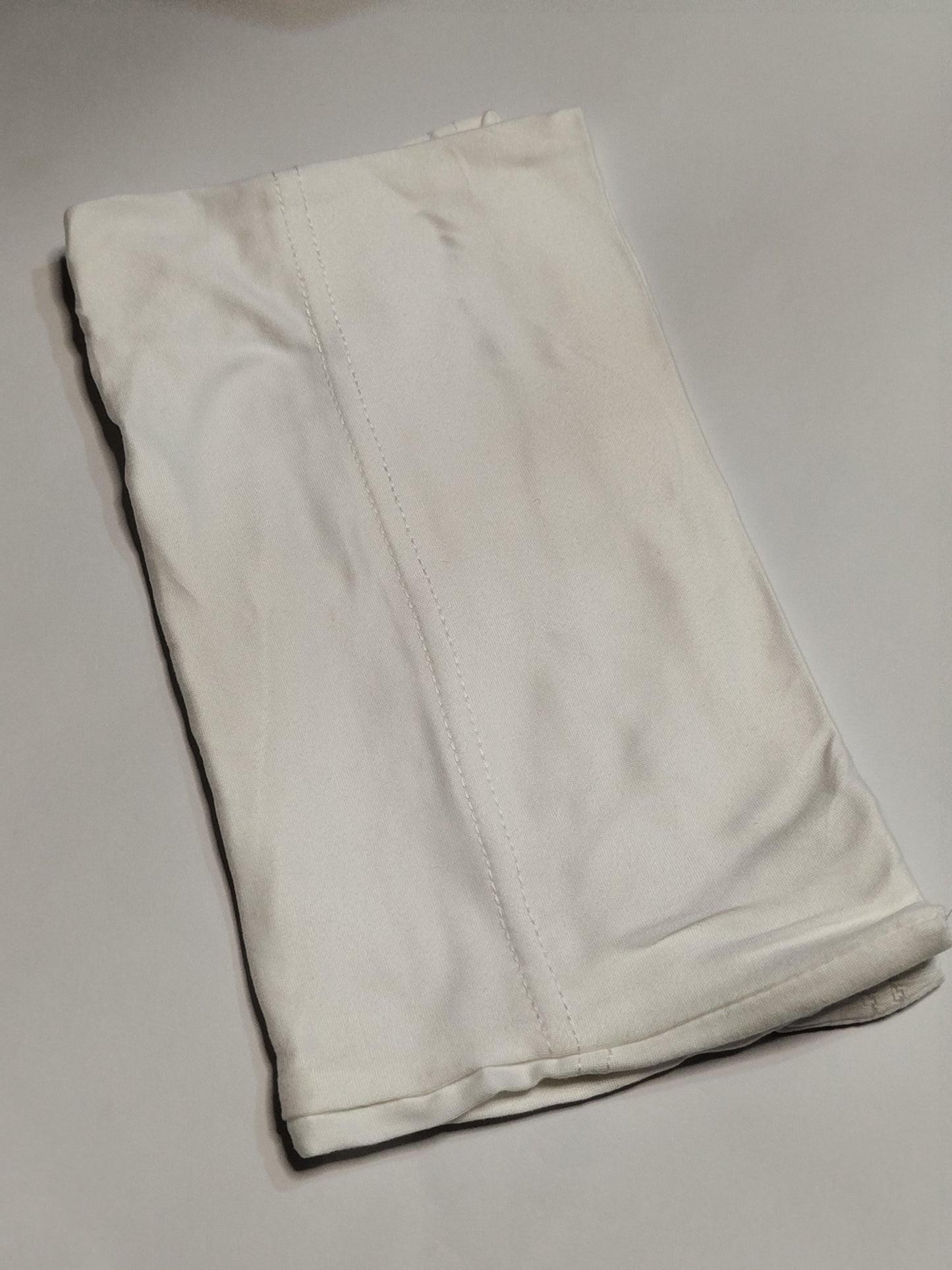 Ivory White: Jersey Hijab With Matching Cap