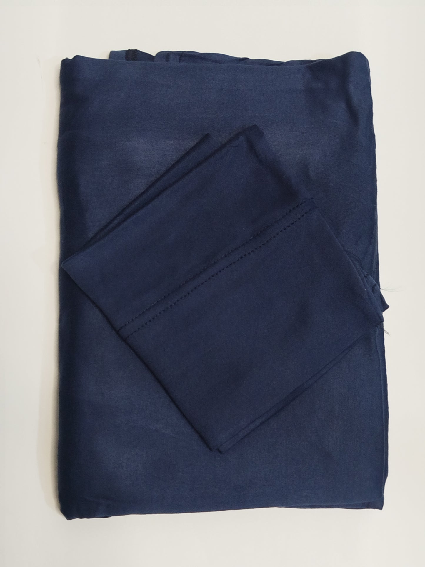 Navy Blue: Jersey Hijab With Matching Cap