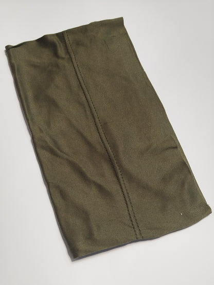 Olive Green: Jersey Hijab With Matching Cap