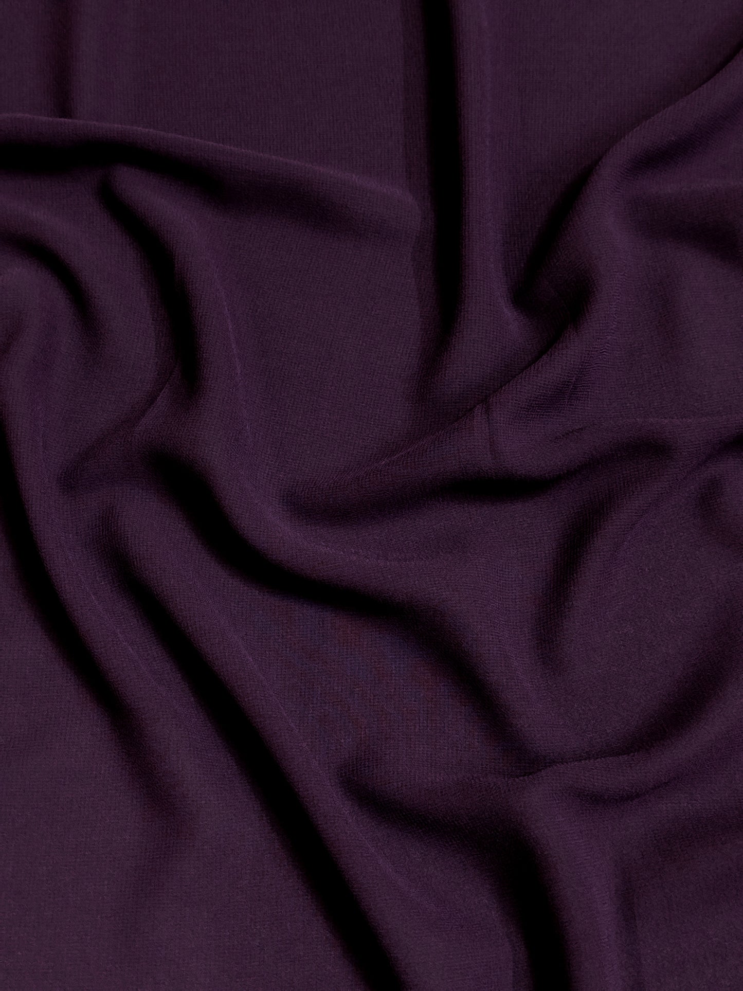 Georgette Hijab - Royal Plum