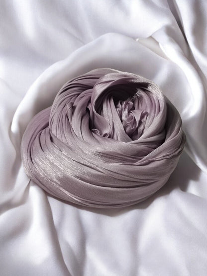 Organza Hijab - Lavender Mist