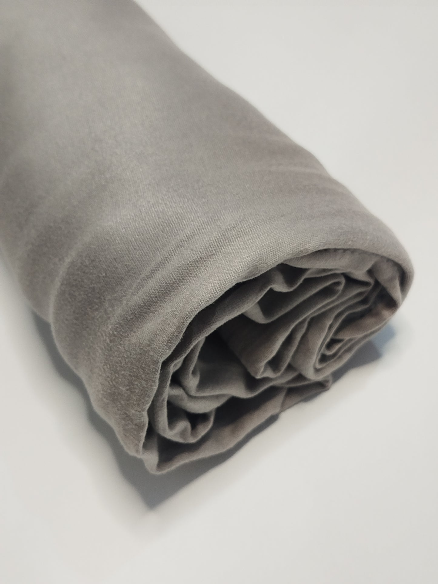 Ash Grey: Jersey Hijab With Matching Cap