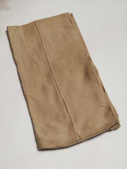 Golden Beige: Jersey Hijab With Matching Cap