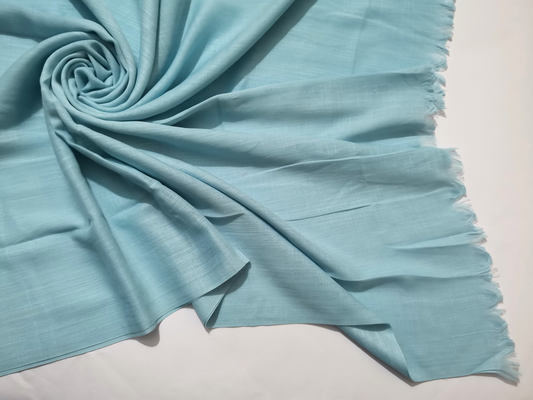 Turkish Lawn Hijab - Misty Blue